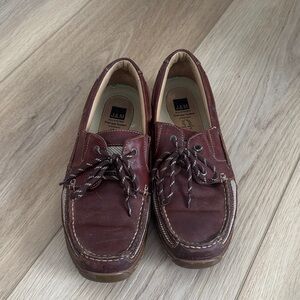 Johnston & Murphy Brown Leather Boat Shoes